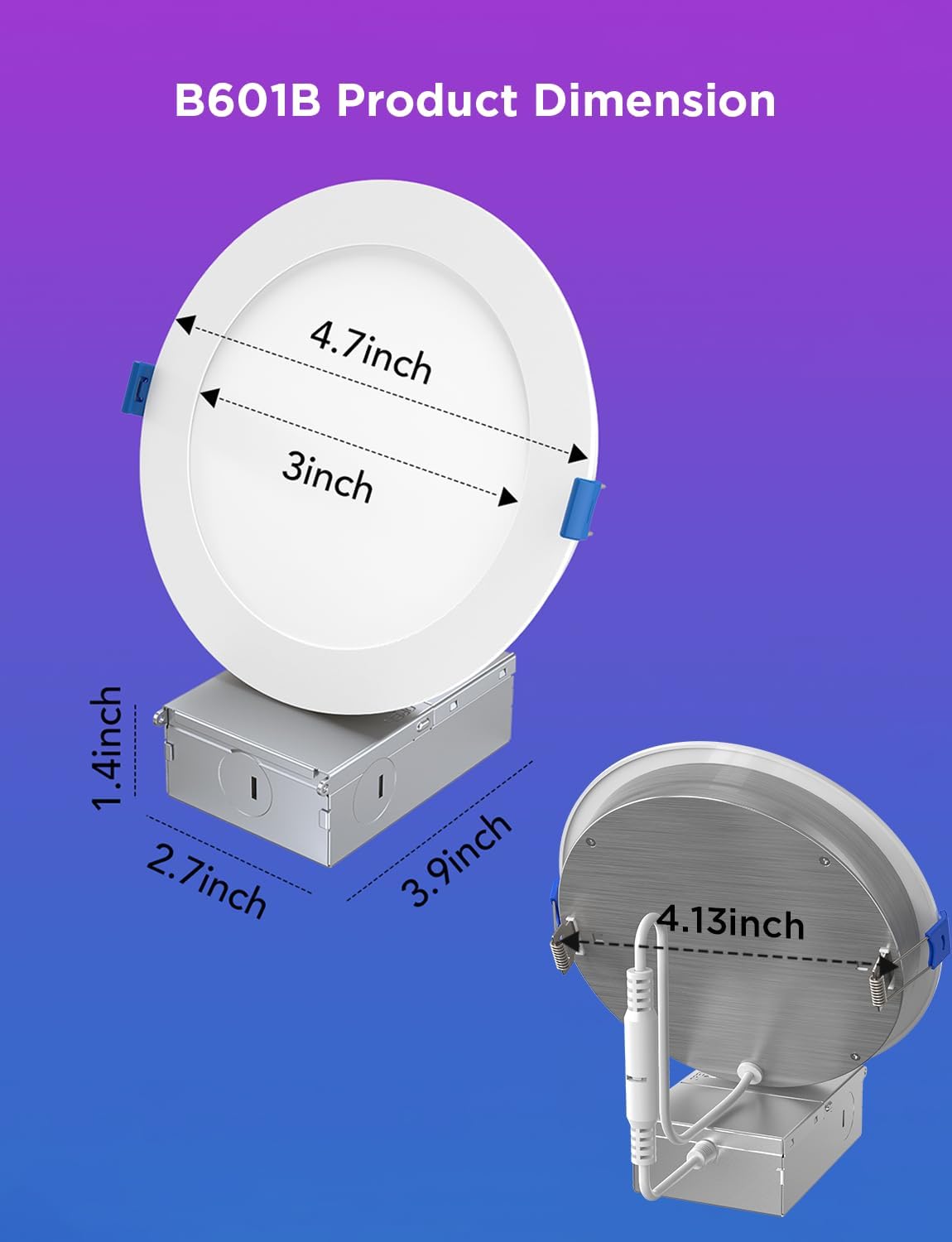 Govee 4 Inch Smart Recessed Lighting
