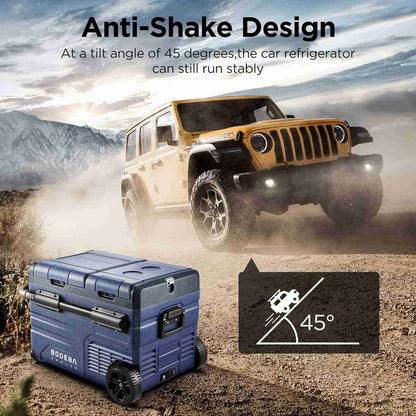 BODEGAcooler Car Fridge Dual Door Dual Zone 59QT