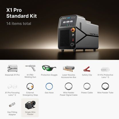 Xlaserlab X1 Pro | 3-in-1 Laser Welder, Cleaner & Cutter