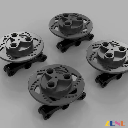 Eje de transmisión con cojinetes para accesorios LEGO RC (compatible con ruedas Ferrari a escala 1:8)