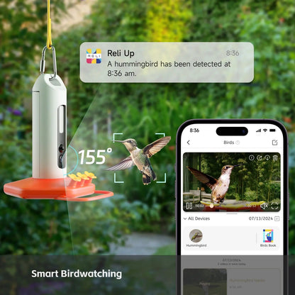 Reli Birddy Smart Hummingbird Feeder
