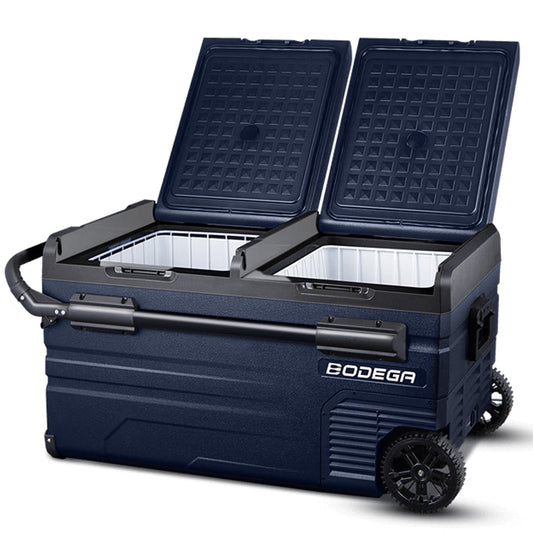 BODEGAcooler Portable Freezer 80Qt/75L Dual Door TWW75