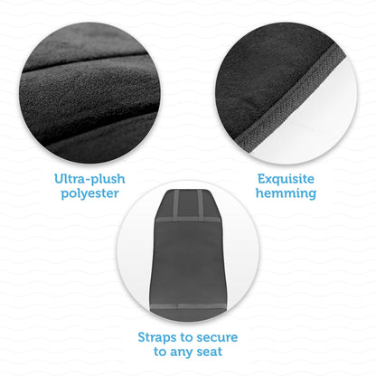 Comfier Vibration Back Massage Cushion with Heat, Massage Pad for Home or Office Chair CF-2206