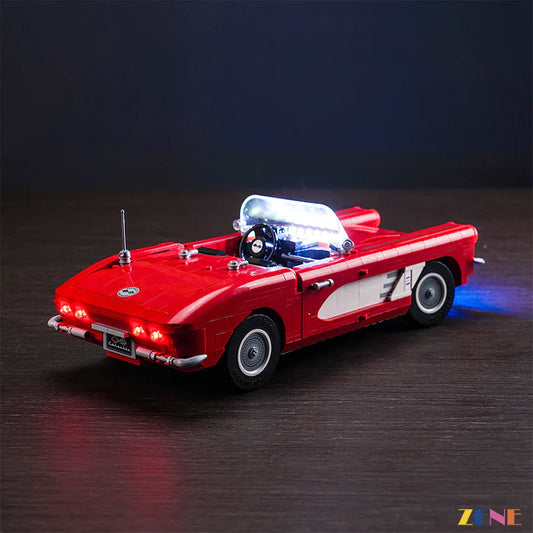 Kit de luces para LEGO Chevrolet Corvette 1961 n.° 10321