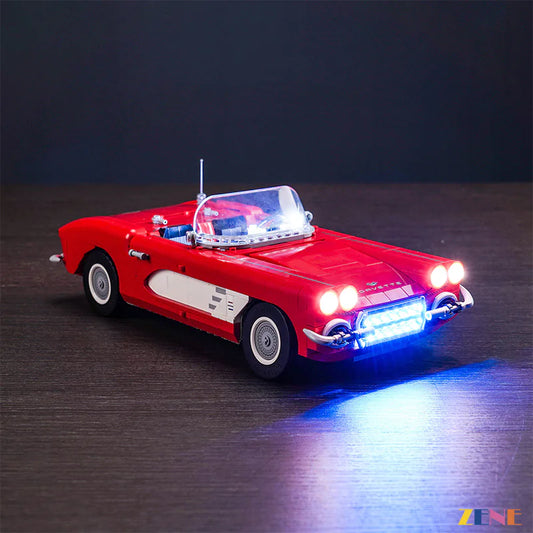 Kit de luces para LEGO Chevrolet Corvette 1961 n.° 10321