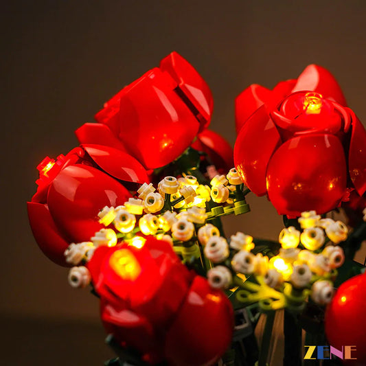 Kit de iluminación para LEGO Ramo de Rosas n.° 10328