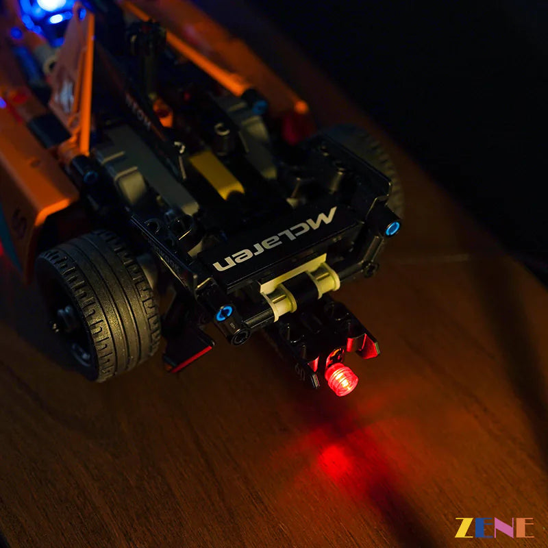 Kit de iluminación para el coche de carreras LEGO NEOM McLaren Fórmula E n.° 42169