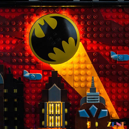 Kit de iluminación para LEGO Batman Gotham City n.° 76271: La serie animada 