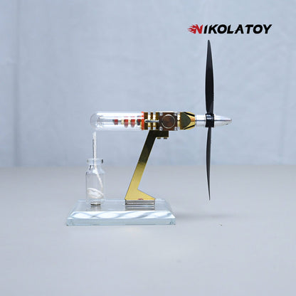 Mini Aircraft Model Stirling Engine Model