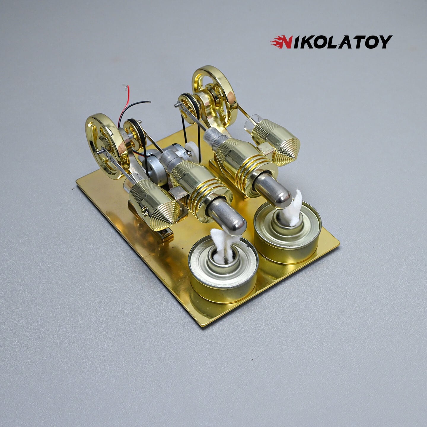 Stirling Engine - Golden Crab
