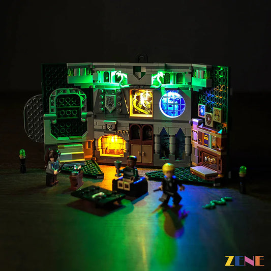 Kit de iluminación para el estandarte de la Casa Slytherin de LEGO n.° 76410