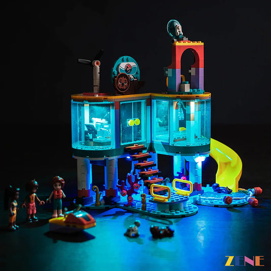 Kit de iluminación para el Centro de Rescate Marítimo LEGO n.° 41736