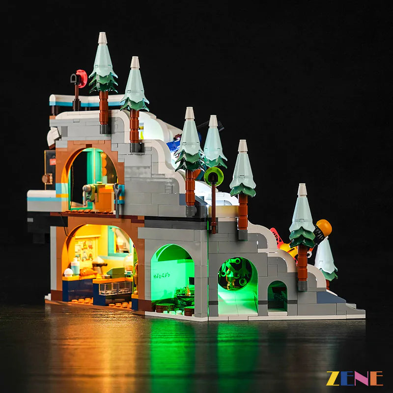 Kit de iluminación LEGO Holiday Ski Slope and Cafe n.° 41756
