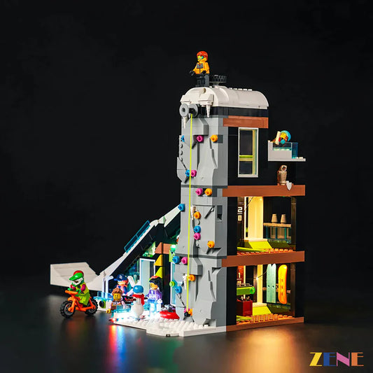 Kit de iluminación para el Centro de Esquí y Escalada LEGO n.° 60366 