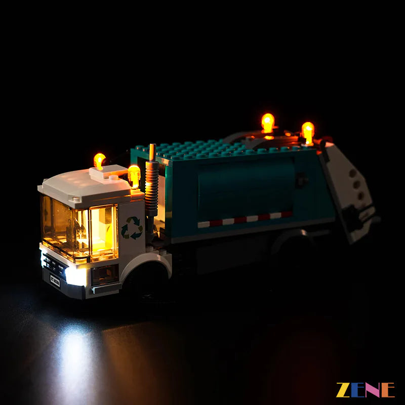 Kit de iluminación para el camión de reciclaje LEGO n.° 60386