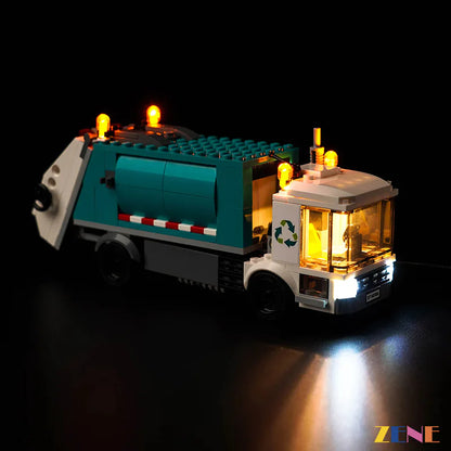 Kit de iluminación para el camión de reciclaje LEGO n.° 60386