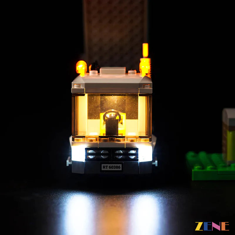 Kit de iluminación para el camión de reciclaje LEGO n.° 60386
