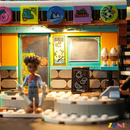 Kit de iluminación LEGO Holiday Ski Slope and Cafe n.° 41756