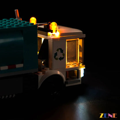 Kit de iluminación para el camión de reciclaje LEGO n.° 60386