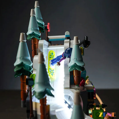 Kit de iluminación LEGO Holiday Ski Slope and Cafe n.° 41756