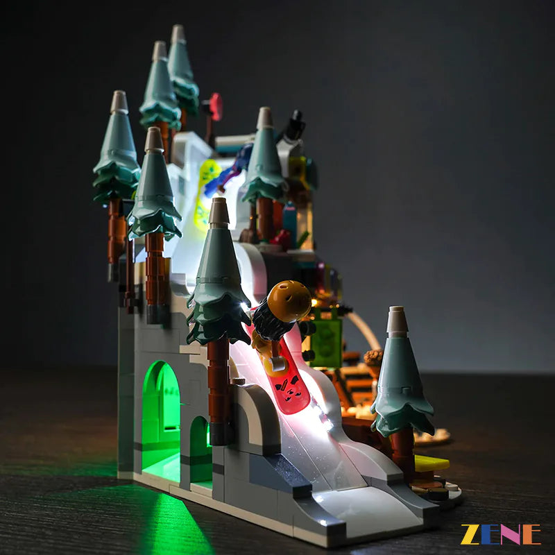 Kit de iluminación LEGO Holiday Ski Slope and Cafe n.° 41756