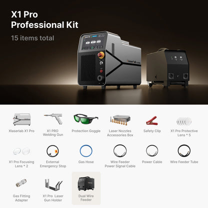 Xlaserlab X1 Pro | 3-in-1 Laser Welder, Cleaner & Cutter