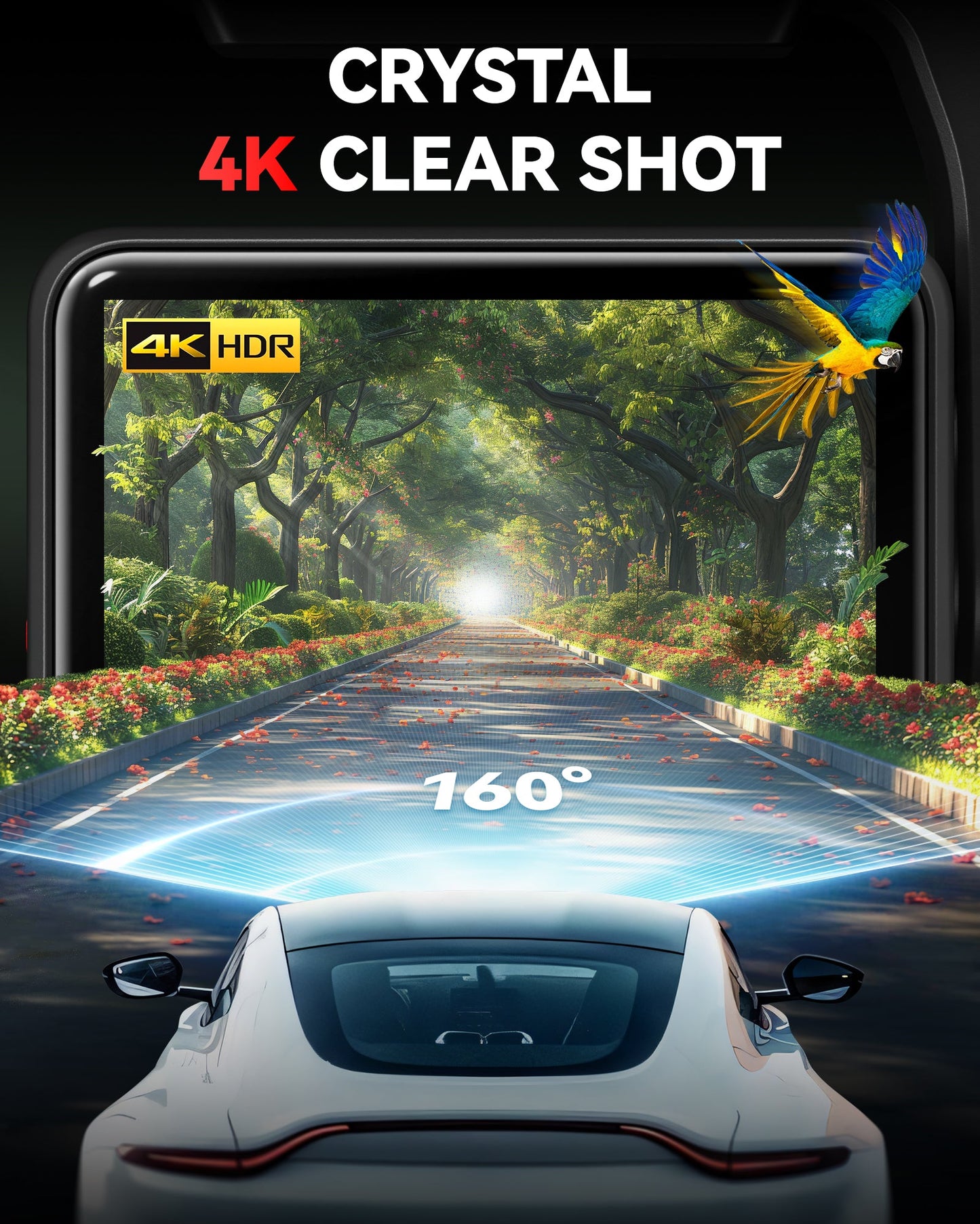 Redtiger F4 4K Voice Control Dash Cam