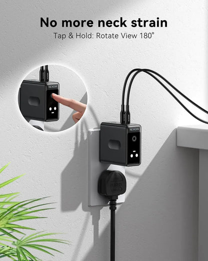 MOKiN 140W Laptop Charger with Smart Display (4-Port, PD 3.1)