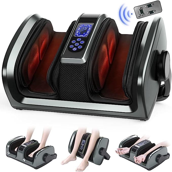 Tisscare 2024 Upgrade Shiatsu Foot Massager Machine