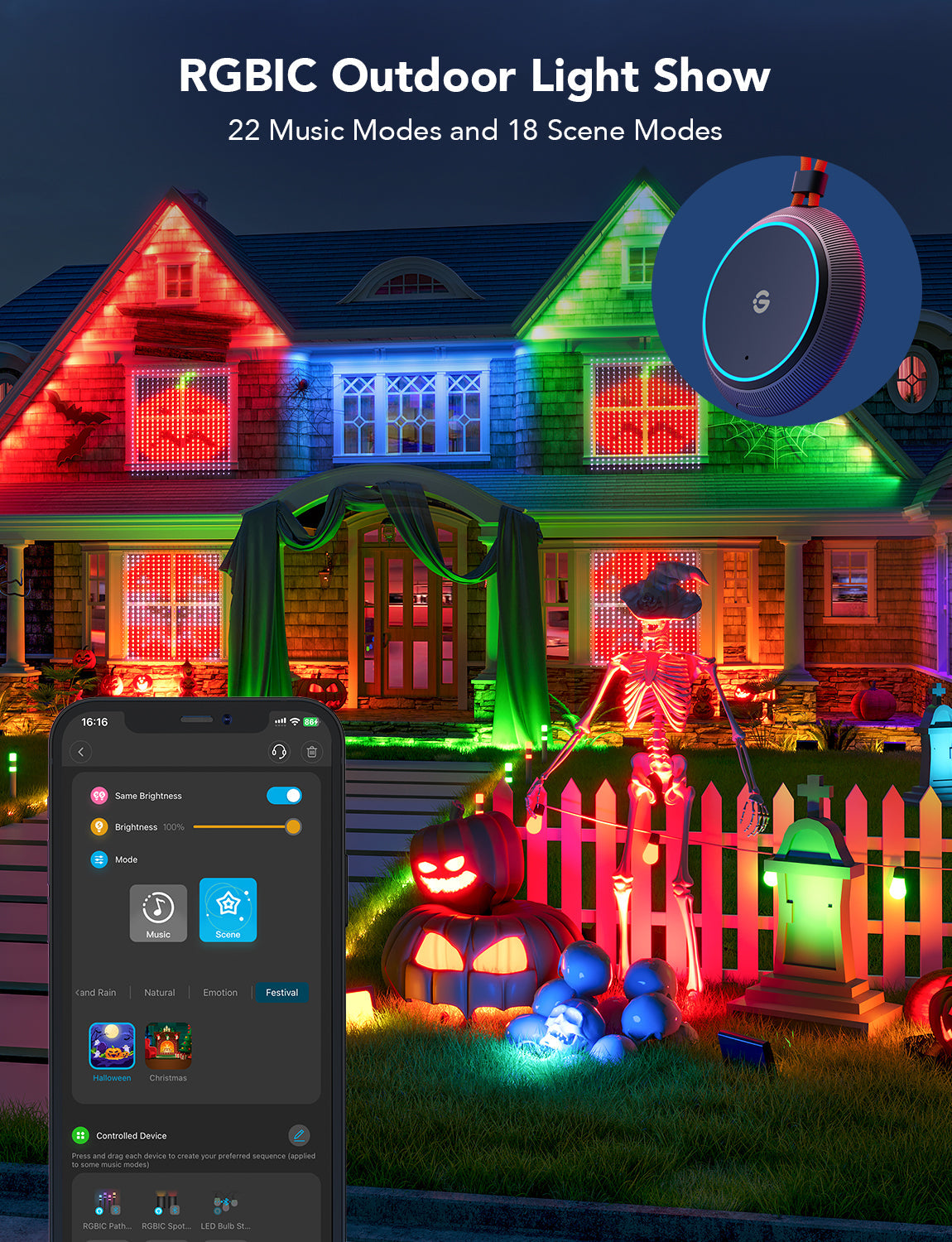 Refurbished Govee Outdoor Light Show Box