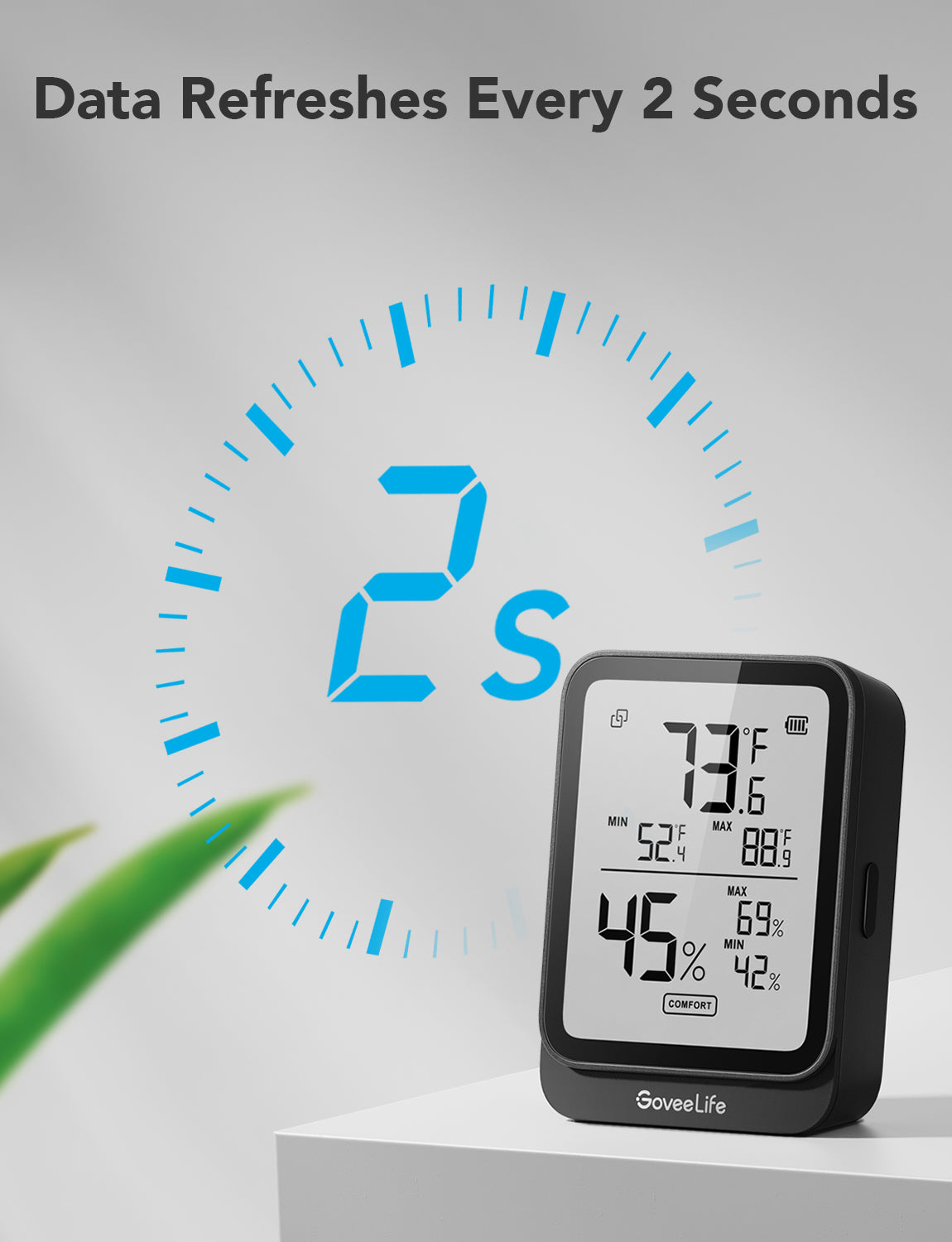 Refurbished GoveeLife Bluetooth Hygrometer Thermometer H5104