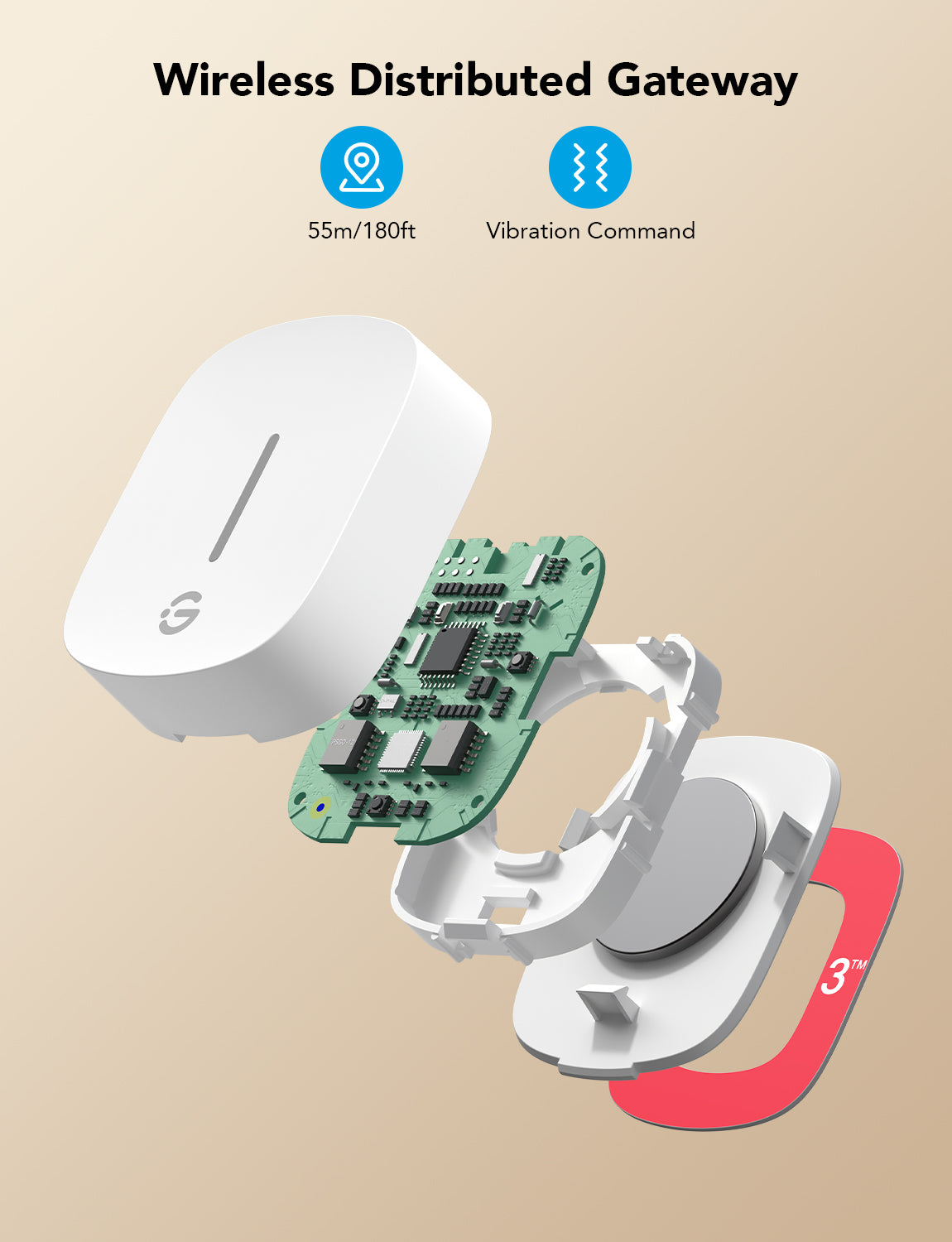 Refurbished GoveeLife Wireless Mini Vibration Sensor