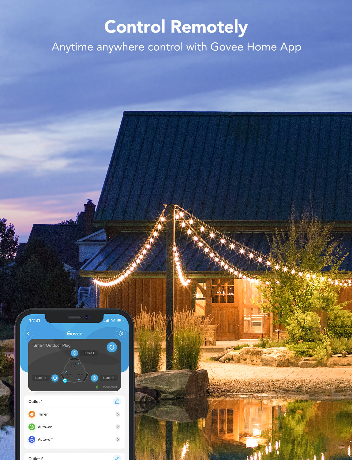 Refurbished Govee Outdoor Smart Plug