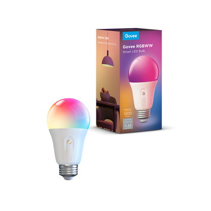 Govee Smart RGBWW Light Bulbs 1200 Lumens
