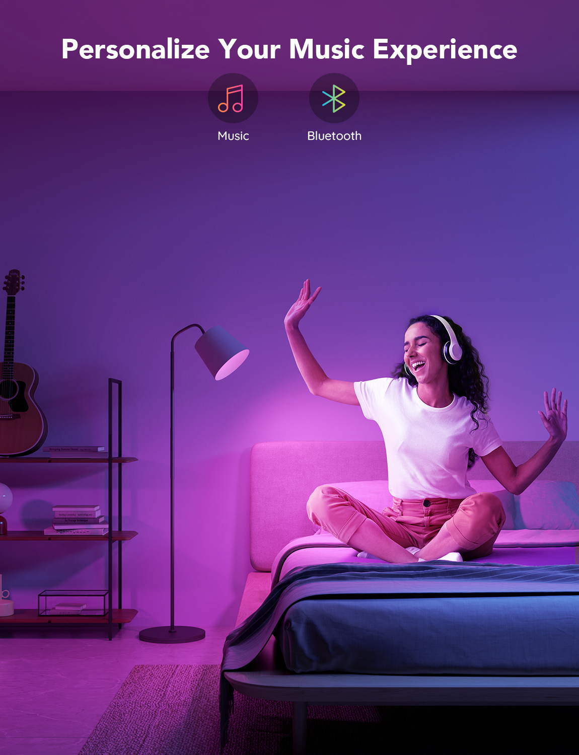 Refurbished Govee RGBWW Smart BR30 LED Light Bulbs