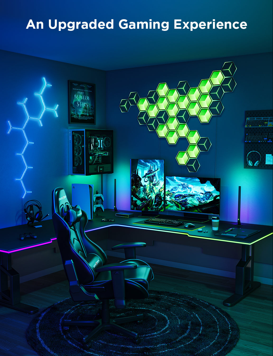Refurbished Govee Glide Hexagon Light Panels Ultra