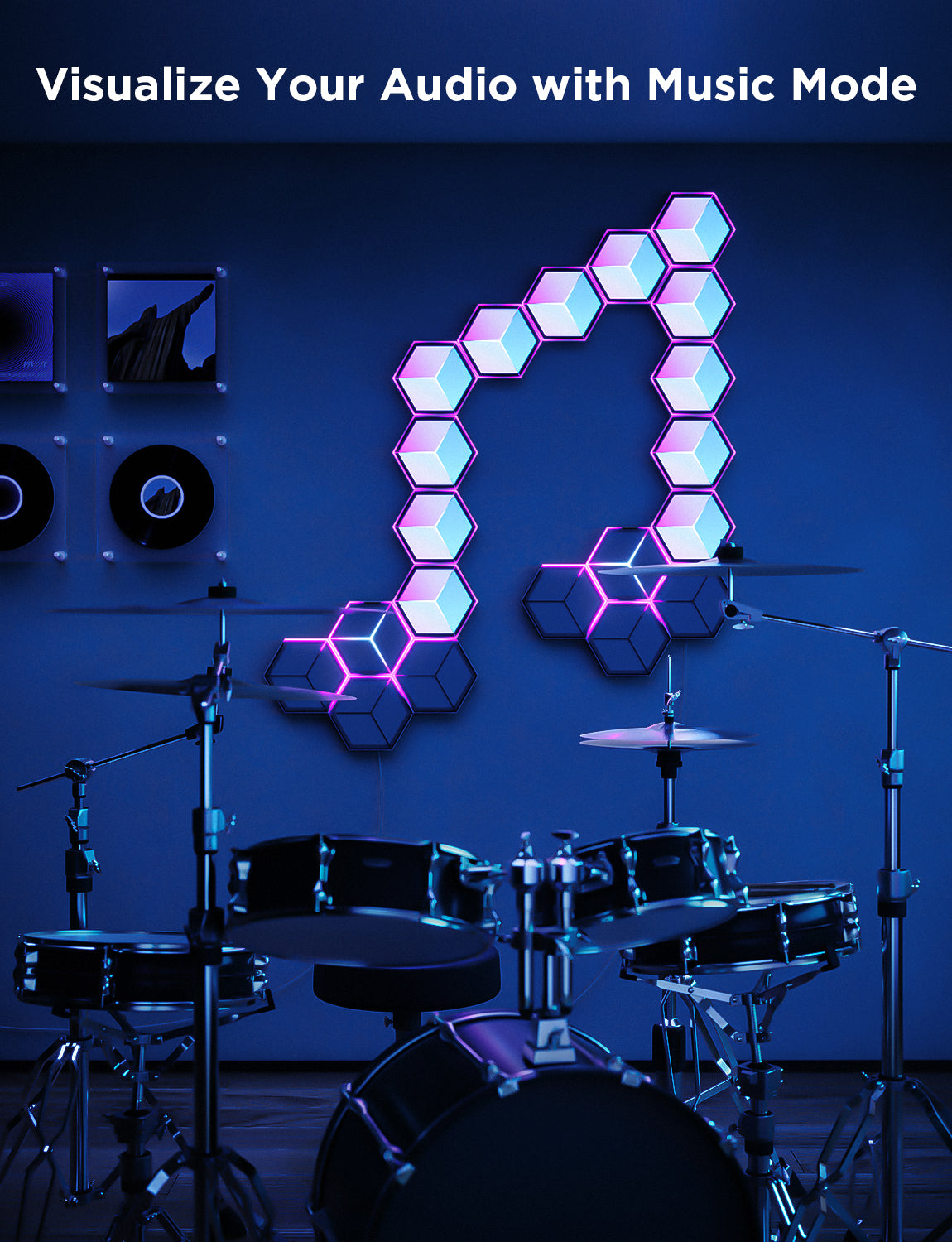Refurbished Govee Glide Hexagon Light Panels Ultra