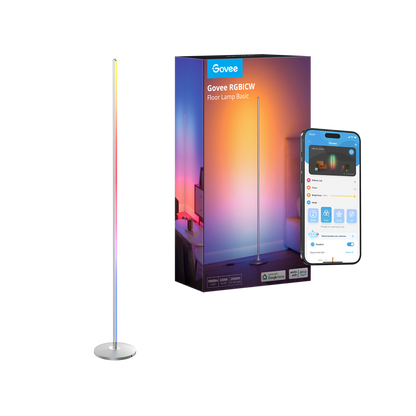 Refurbished RGBICW Smart Corner Floor Lamp