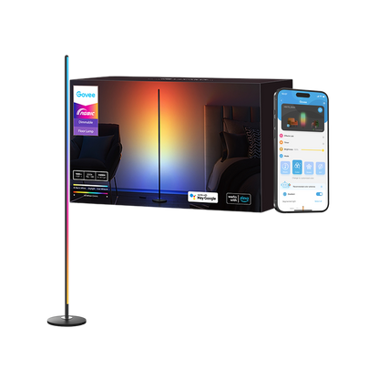 Refurbished RGBICW Smart Corner Floor Lamp