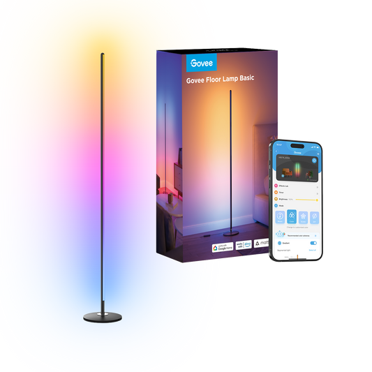 Govee RGBICW Smart Corner Floor Lamp