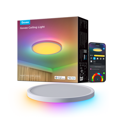 Refurbished Govee RGBWW + RGBIC Smart Ceiling Light