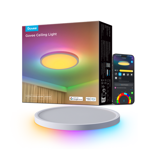 Refurbished Govee RGBWW + RGBIC Smart Ceiling Light