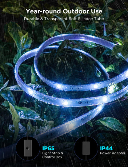 Refurbished Govee Wi-Fi RGBIC Outdoor Strip Lights