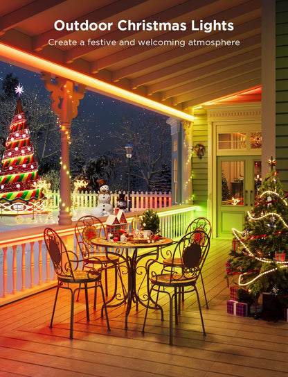 Govee Wi-Fi RGBIC Outdoor Strip Lights
