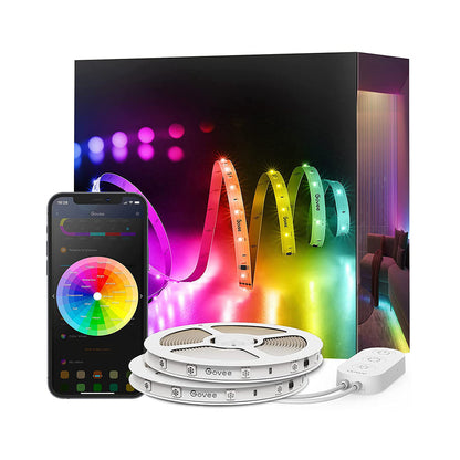Govee RGBIC Basic Wi-Fi + Bluetooth LED Strip Lights