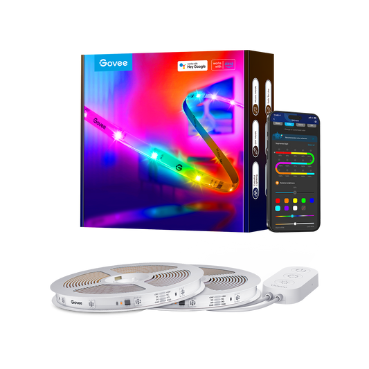 Refurbished RGBIC LED Strip Lights With Protective Coating