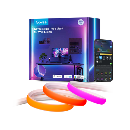 Govee Neon Rope Light for Wall Lining