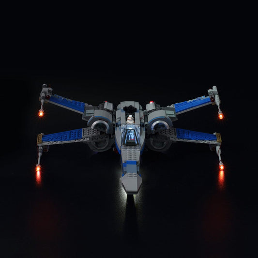 مجموعة إضاءة LEGO Star Wars™: مقاتلة Poe's X-Wing #75102