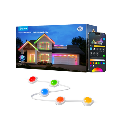 Refurbished Govee Outdoor Dot String Lights