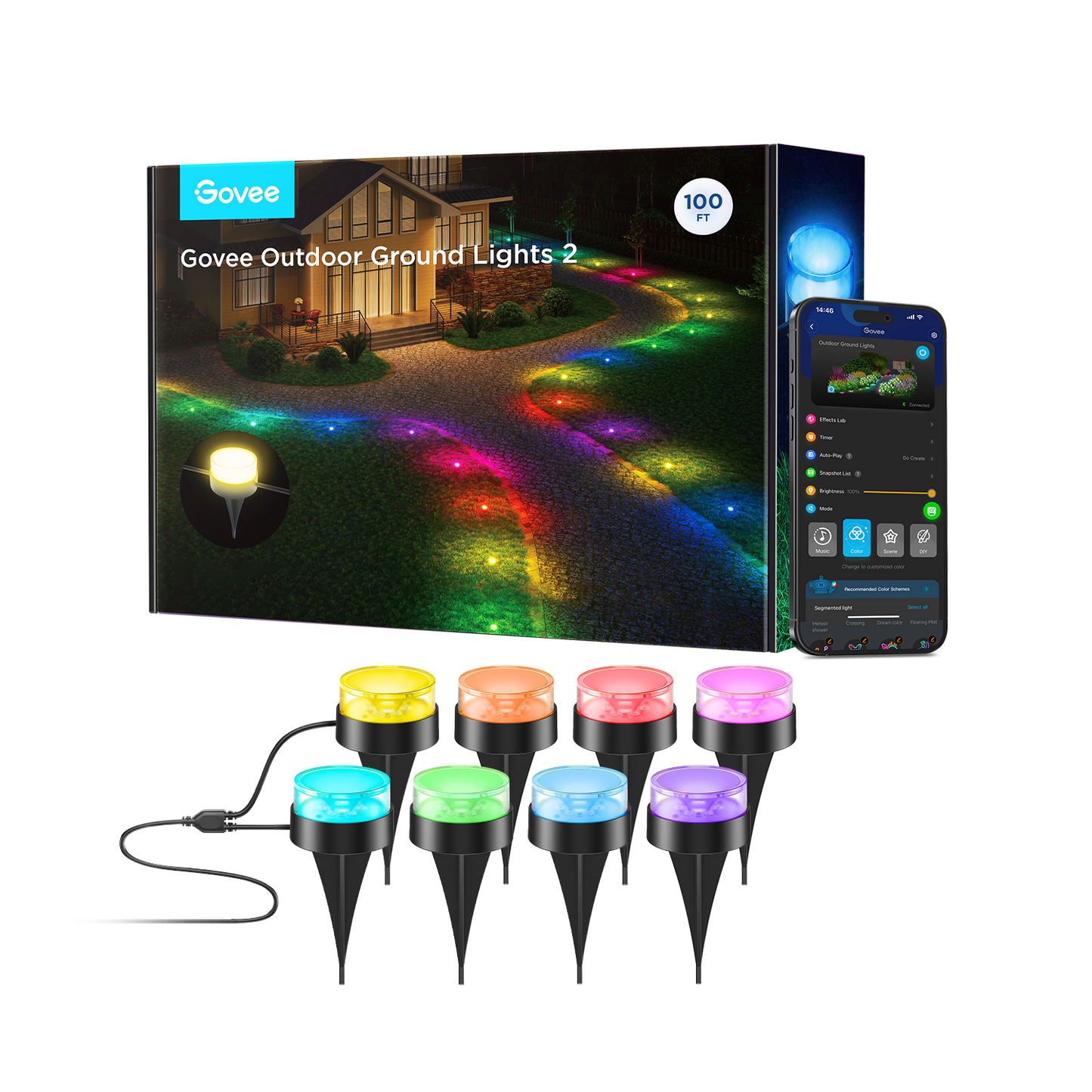 Govee Outdoor Ground Lights 2